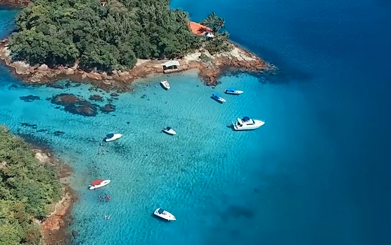Praias Paradisíacas, Ilha Grande - Passeios Top Transfer - Lagoa Azul