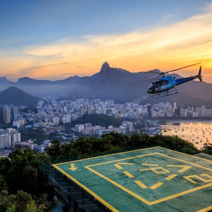 Passeio de Helicóptero Rio de Janeiro - Top Transfer